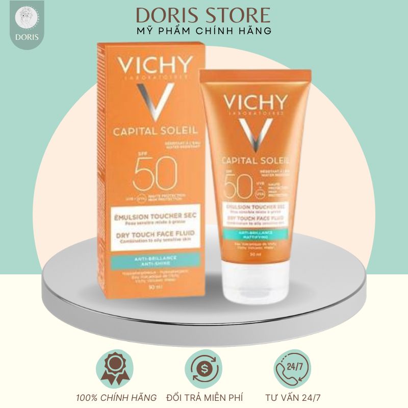 [50ml] Kem chống nắng Vichy SPF50 Soleil Emulsion
